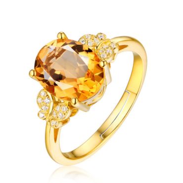 Zircon ring