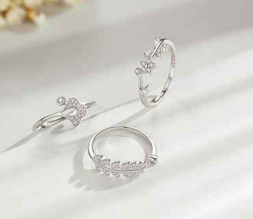 cubic zirconia rings