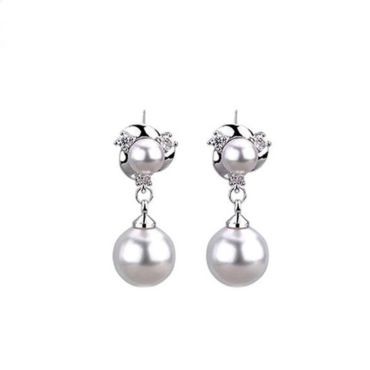 pearl earrings