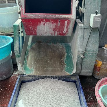 Spray paint processing