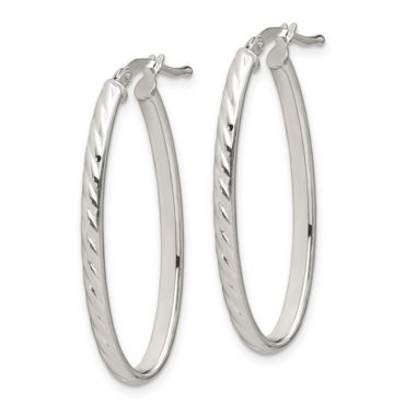 metal hoop earrings